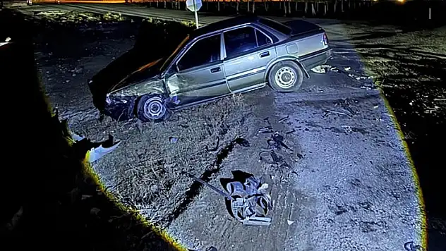 Konya'da otomobiller çarpıştı: 2 yaralı