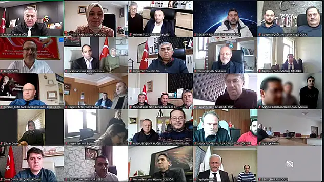 Konya'da pansiyonlu okulların işleyişi değerlendirildi
