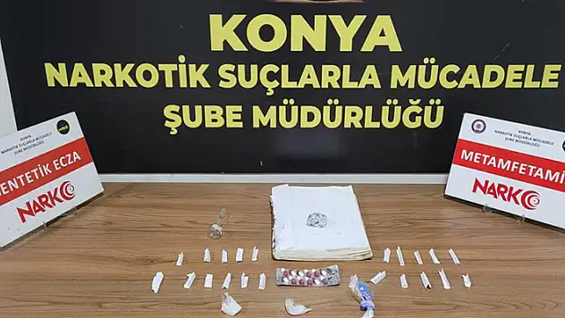 Konya'da petshopa uyuşturucu baskını: 3 tutuklama
