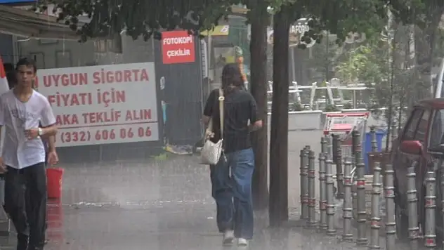 Konya'da sağanak etkili oldu