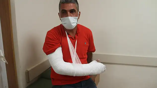 Konya'da saldırıya uğrayan ambulans şoförü yaralandı
