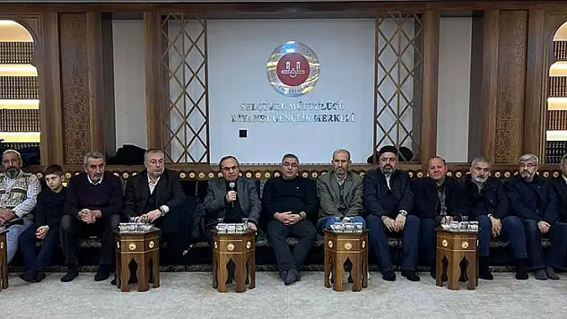 Konya'da sanayici ve esnaflara yönelik 'Dost Meclisi Sohbetleri' başladı