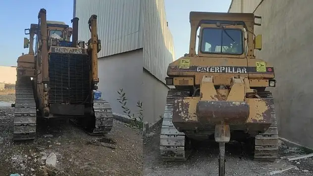 Konya'da sanılan kayıp dozer, park halindeyken bulundu