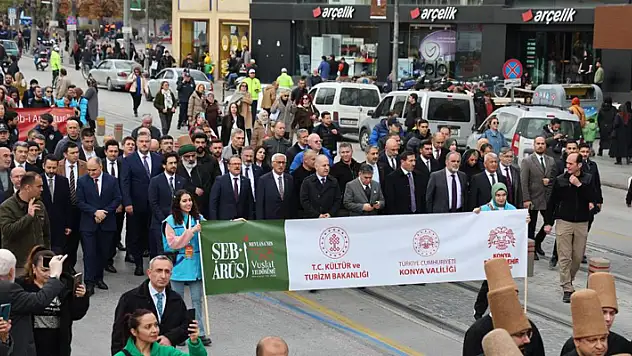 Konya'da Şeb-i Arus programları başladı