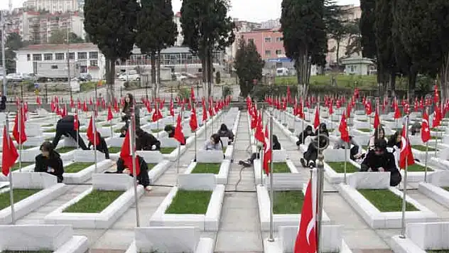 Konya'da şehit mezarlarının bakım ve onarımı için çalışma başlatıldı