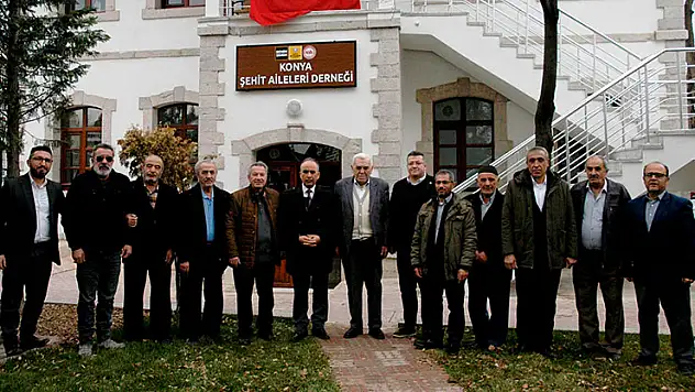 Konya'da şehitler için dualar yükseldi