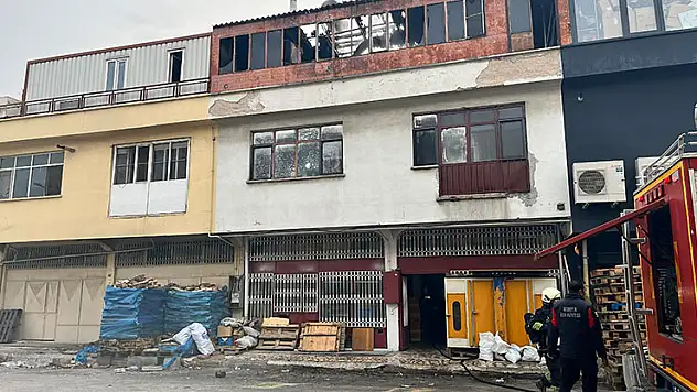 Konya'da şeker imalathanesinin kazan dairesinde yangın paniği