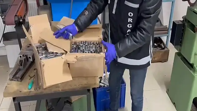 Konya'da silah kaçakçılığı operasyonu 6 tutuklama