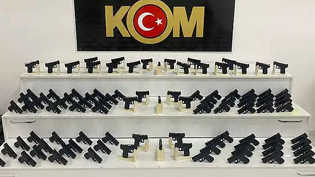 Konya'da silah kaçakçılığına büyük darbe