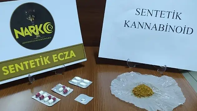 Konya'da şüphe üzerine durdurulan araçta uyuşturucu ele geçirildi
