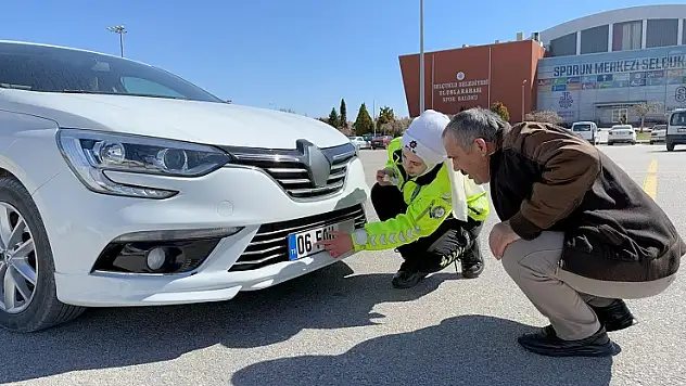 Konya'da sürücülere APP bilgilendirmesi yapıldı
