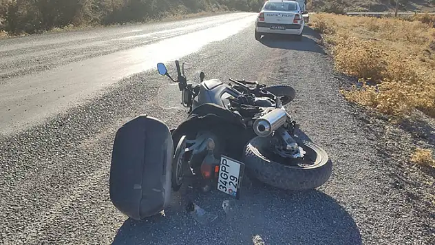 Konya'da takla atan motosikletin sürücüsü öldü