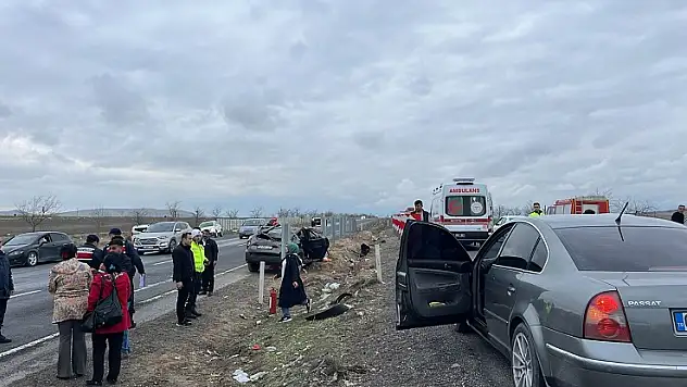 Konya'da takla atan otomobil kazasından acı haber geldi: 1 ölü