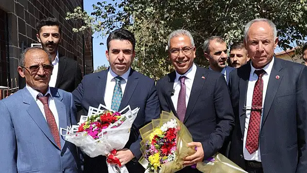 Konya'da tarihi cami dualarla açıldı