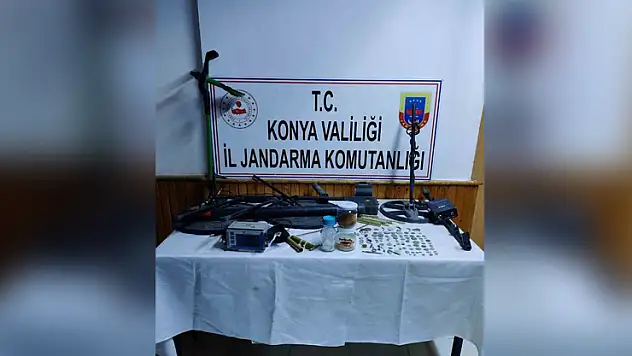Konya'da tarihi eser operasyonu