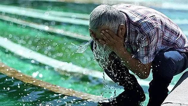 Konya'da termometreler rekor kırdı