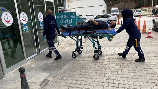 Konya'da tırın dorsesinden düşen şahıs yaralandı
