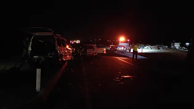 Konya'da trafik kazası: 1'i ağır 4 yaralı