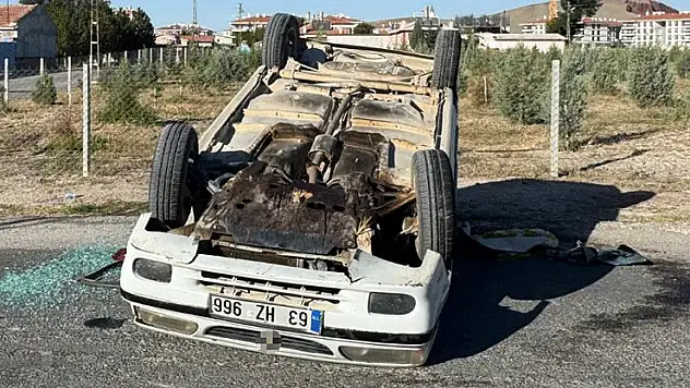 Konya'da trafik kazası: 1 yaralı