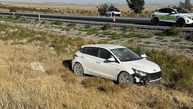 Konyar'da trafik kazası: 1 yaralı