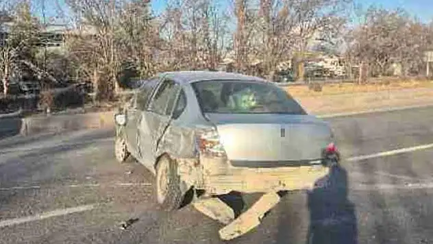 Konya'da trafik kazası: 2 yaralı