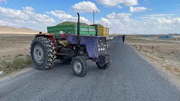 Konya'da traktörden düşen çocuk hayatını kaybetti