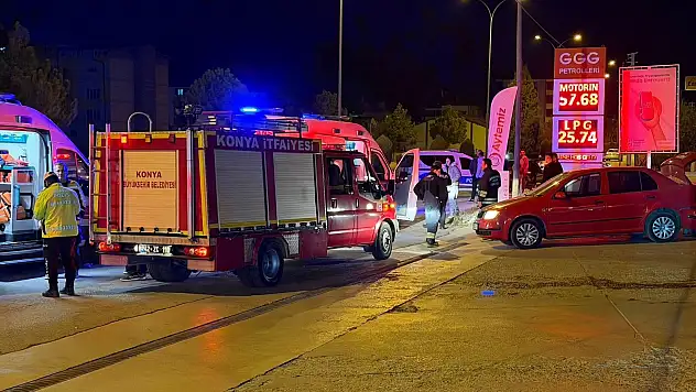 Konya'da tüfekle bir kişi yaralandı