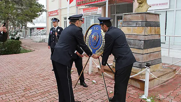 Konya'da Türk Polis Teşkilatının 180. kuruluş yılı kutlandı