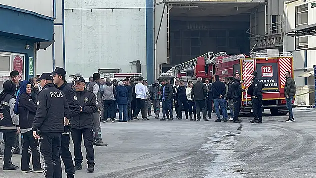 Konya'da un fabrikasındaki patlamada bir kişi yaralandı