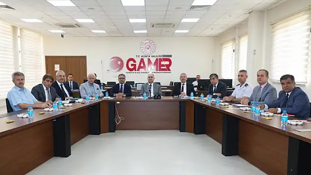 Konya'da Üniversite Güvenliği Koordinasyon Toplantısı yapıldı
