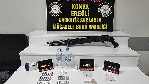 Konya'da uyuşturucu operasyonları: 54 tutuklama