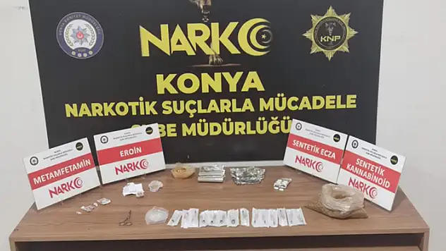 Konya'da uyuşturucu operasyonlarında 11 kişi tutuklandı
