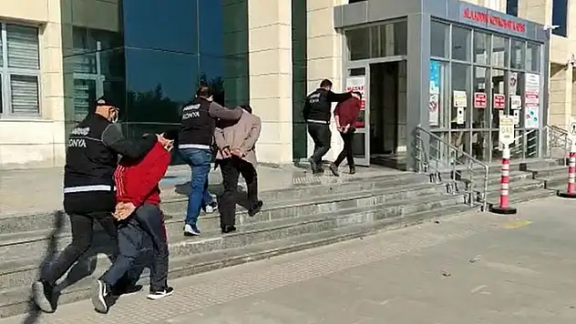 Konya'da uyuşturucu operasyonu: 11 gözaltı