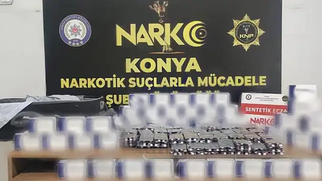 Konya'da uyuşturucu operasyonu: 13 kişi tutuklandı
