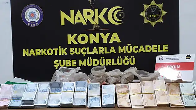 Konya'da uyuşturucu operasyonu: 2 adreste 6 kişiye gözaltı
