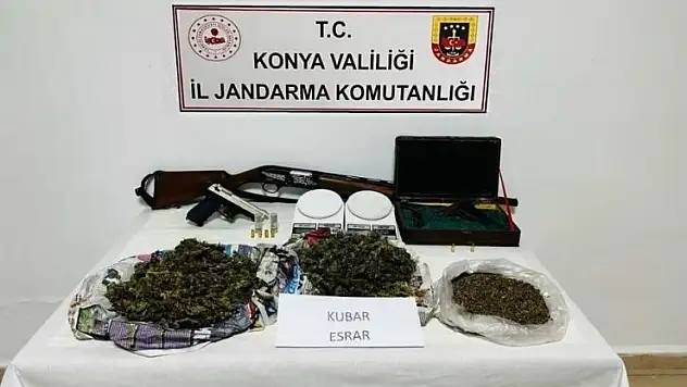Konya'da uyuşturucu tacirlerine 15 günde 30 operasyon: 6 tutuklama