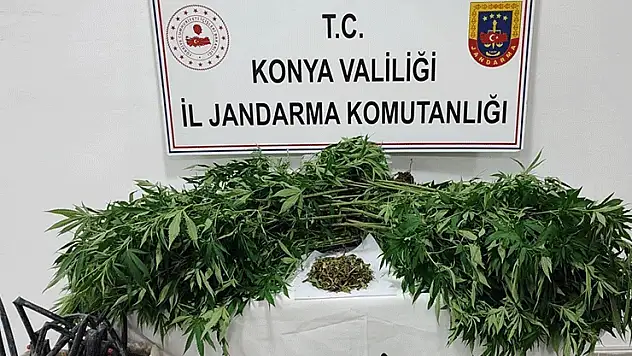 Konya'da uyuşturucu tacirlerine operasyon
