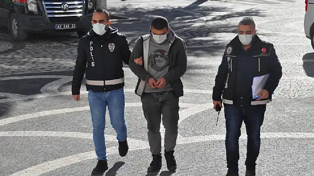 Konya'da uyuşturucudan gözaltına alınan 4 kişiden 1'i tutuklandı