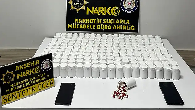Konya'da uyuşturucuya geçit yok! 2 tutuklama