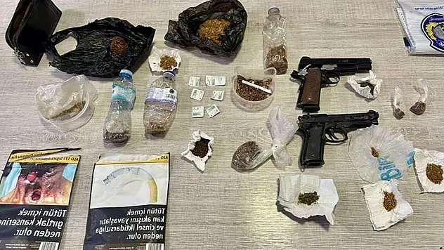 Konya'da uyuşturucuyla yakalanan zanlı tutuklandı