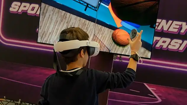 Konya'da VR basketbol heyecanı