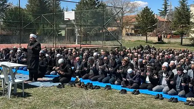 Konya'da yağışlar için şükür duası yapıldı