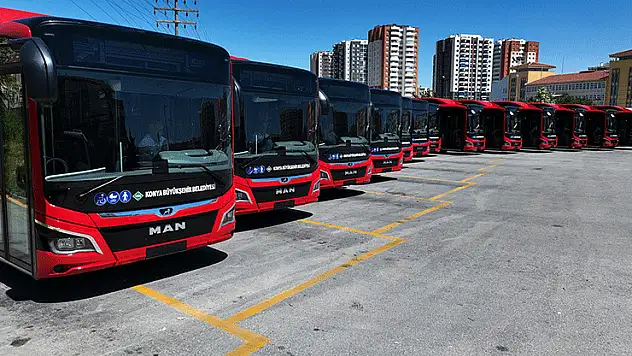 Konya'da yeni otobüs hatları hizmete giriyor!