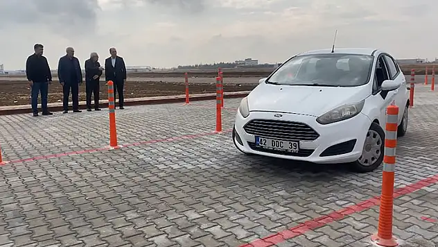 Konya'da yeni sürücü eğitim parkuru hizmete açıldı