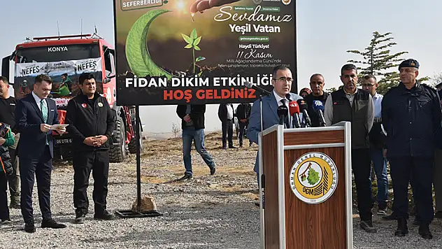 Konya'da yeşil vatan seferberliği