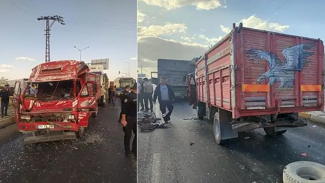 Konya'da zincirleme trafik kazası: 2 yaralı