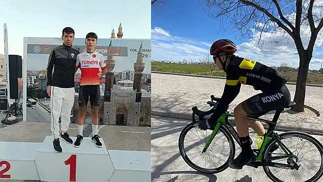 Konya'daki bisiklet takımında yer alan sporcu Çetinbaş, EYOF'ta Türkiye'yi temsil edecek