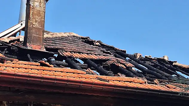 Konya'daki ev yangınında 2 kişi yaralandı