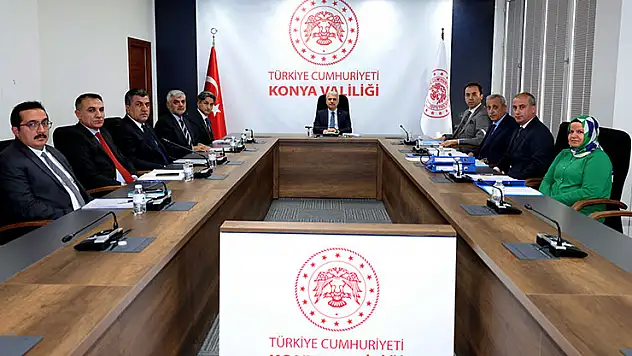 Konya'daki göletlerin durumu konuşuldu
