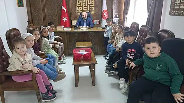 Konya'daki miniklerden örnek davranış